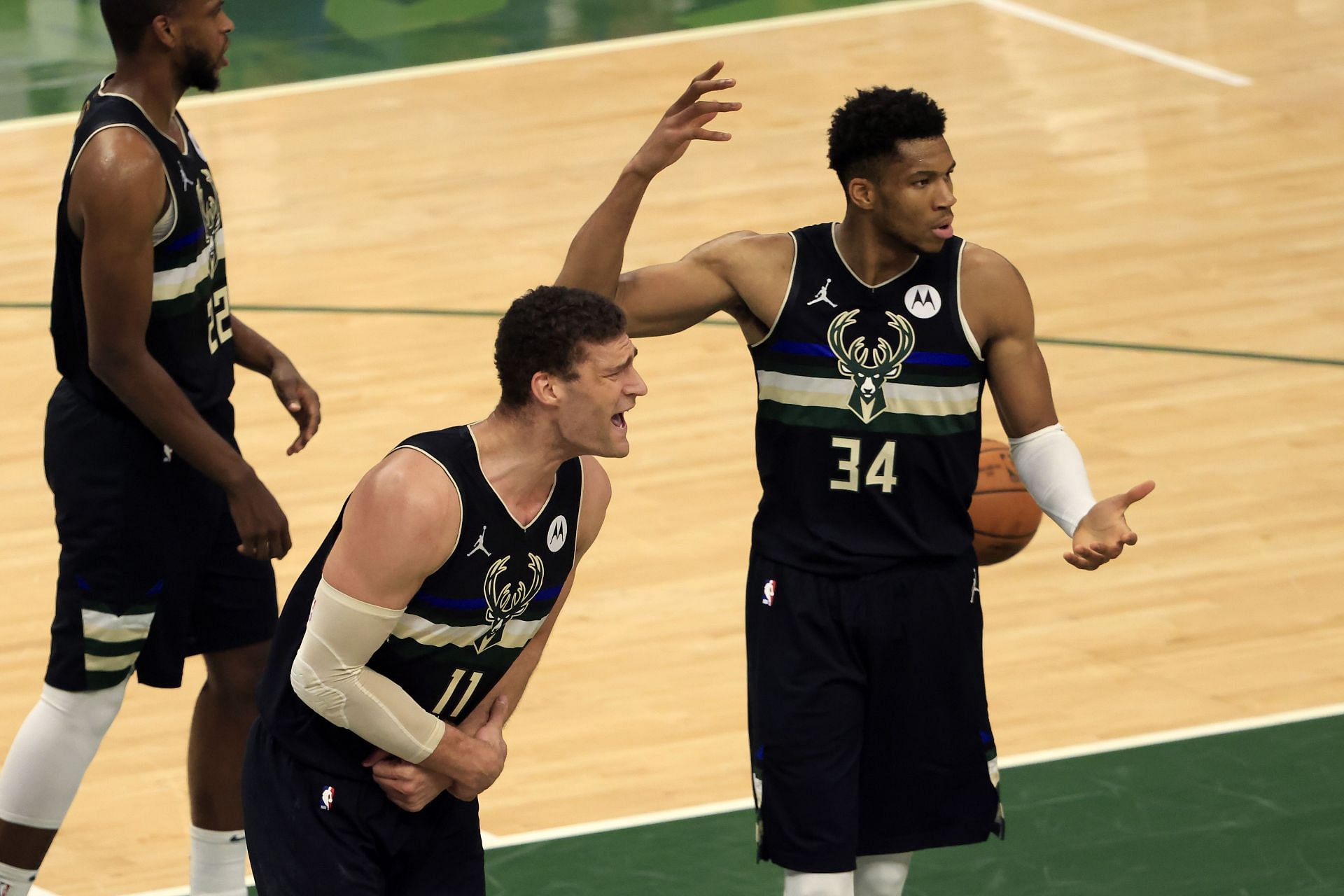 Lopez is one of the best defensive players in the league this season (Image via Getty Images)